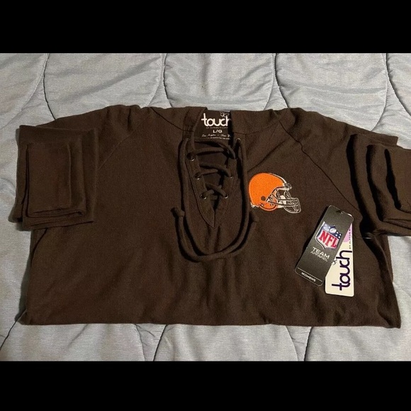 CLEVELAND BROWNS "TOUCH" BY ALYSSA MILANO NWT Brown - Picture 3 of 6